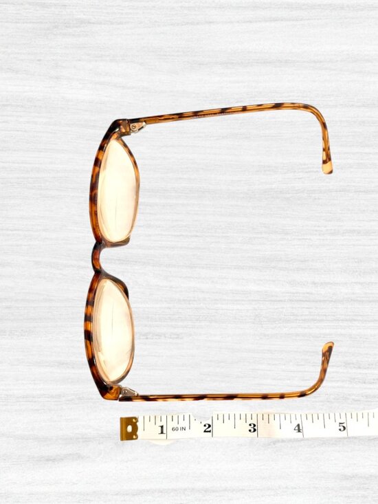 Vintage Girard 5966 Tortoise Eyeglass Frames France 53-17-135 Retro Optical main image 9